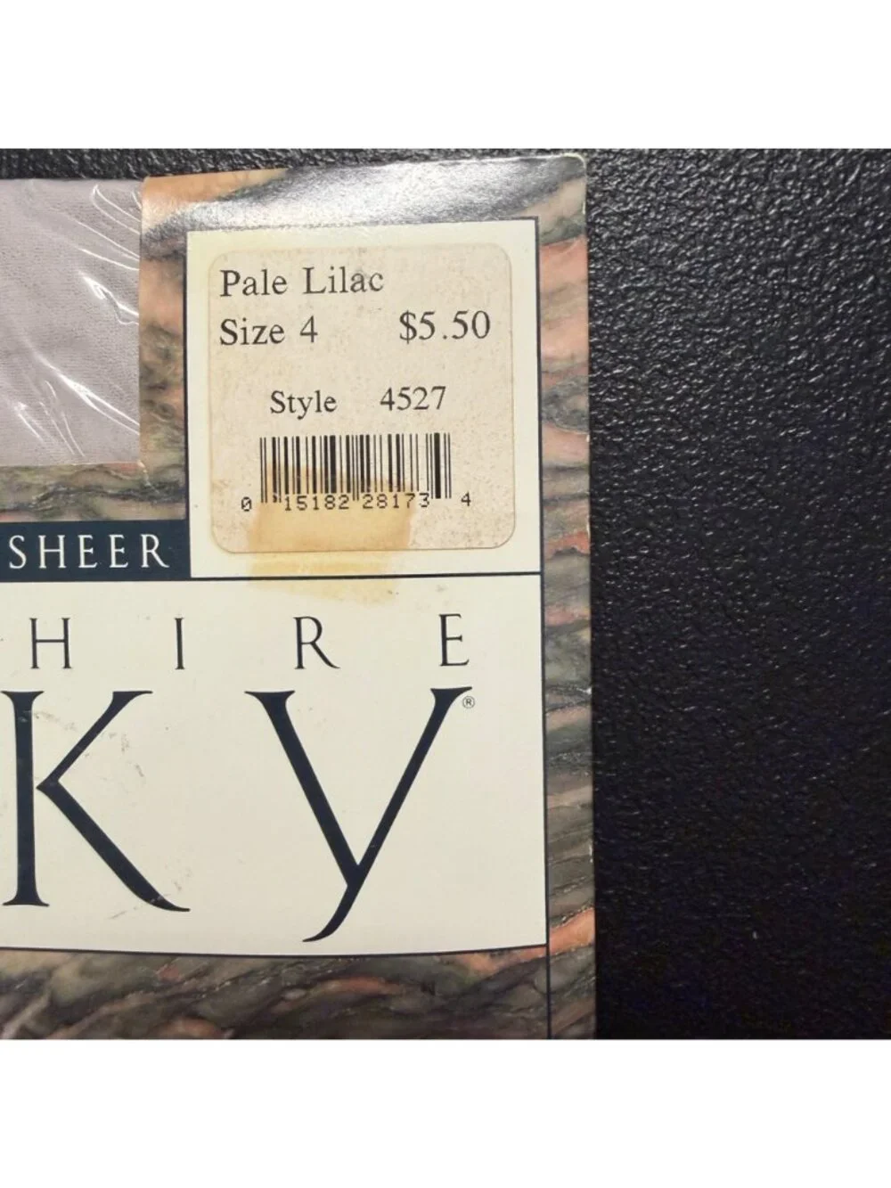 Vintage 1995 Berkshire Silky Sheer Control Top Pantyhose Pale Lilac Size 4 NOS